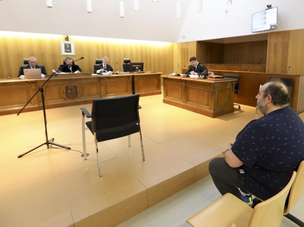 Imagen del juicio celebrado en la Audiencia Provincial de Huesca.