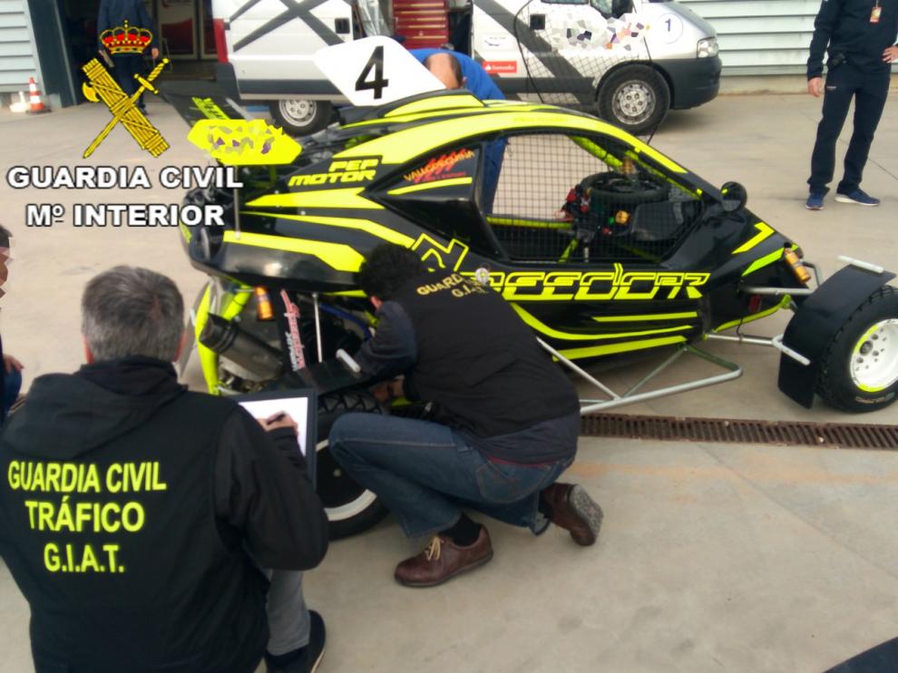 La Guardia Civil de Teruel, con los motores sustraídos