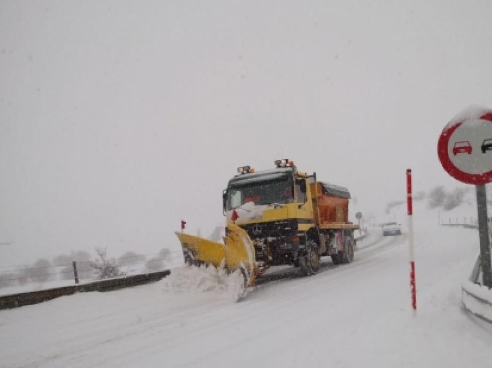 Carreteras del Pirineo, imagen de archivo.