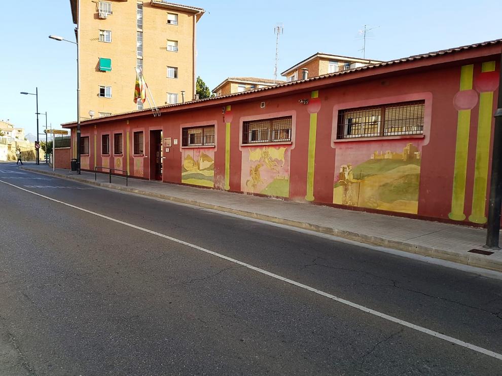 El albergue y comedor social de Huesca están la ronda Montearagón.