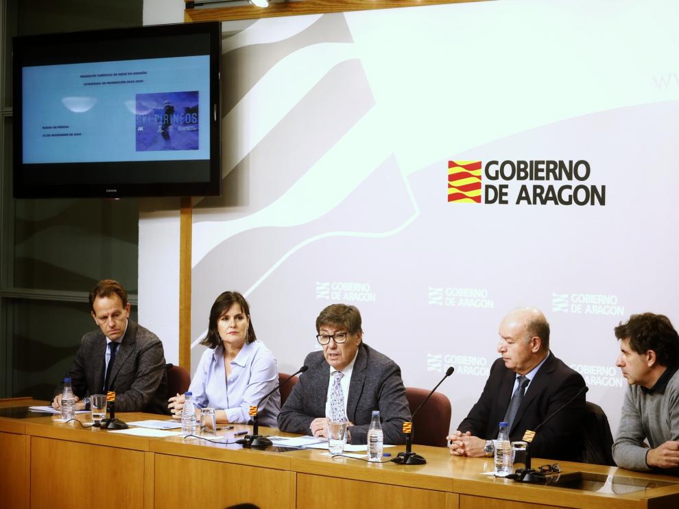 La presentación de la campaña Ski Pirineos