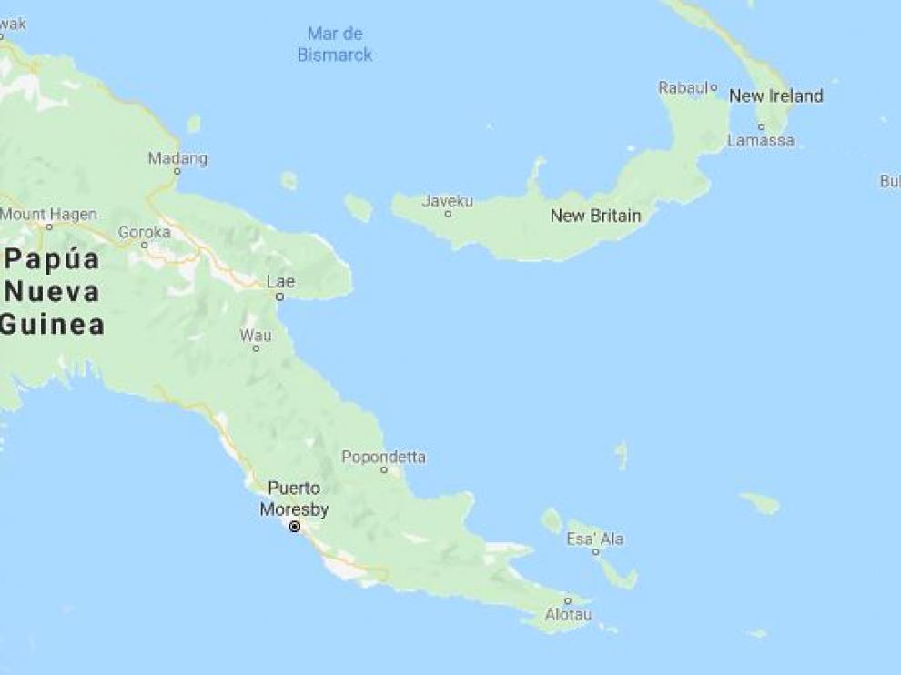 Bougainville está en Oceanía.