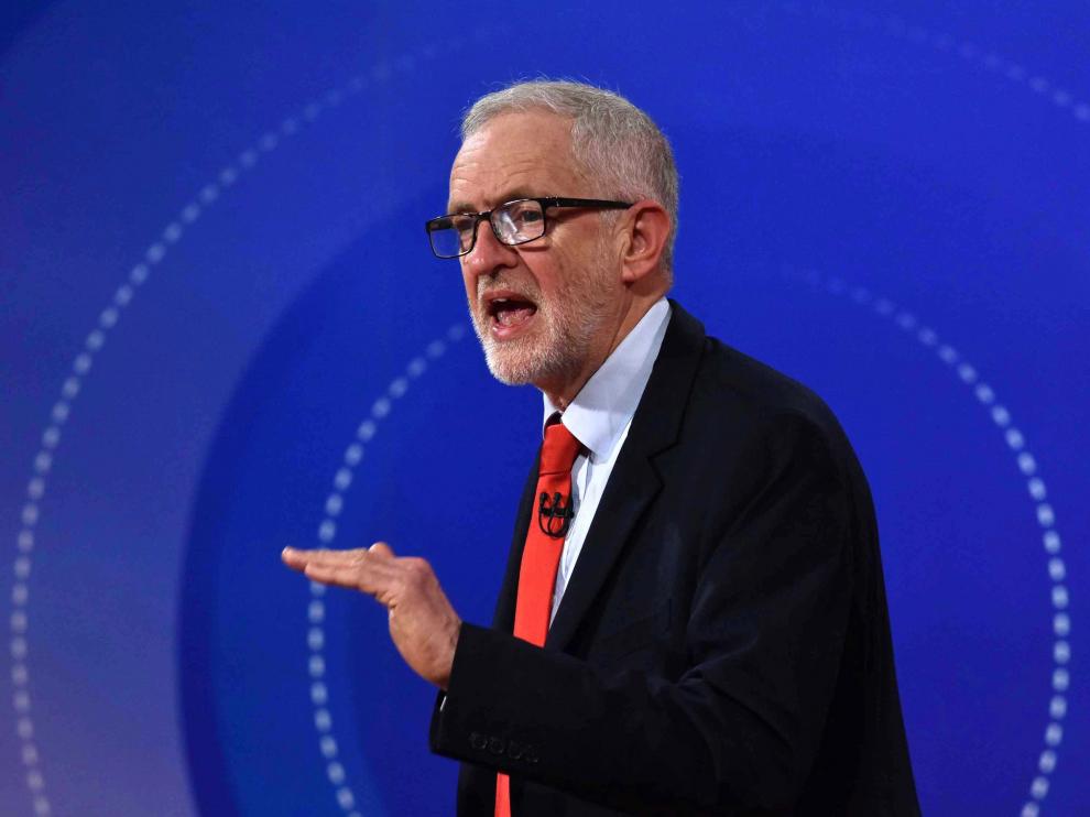 Jeremy Corbyn, este viernes, en un programa de la BBC.