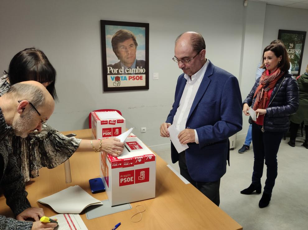 Lambán, este sábado en Ejea de los Caballeros
