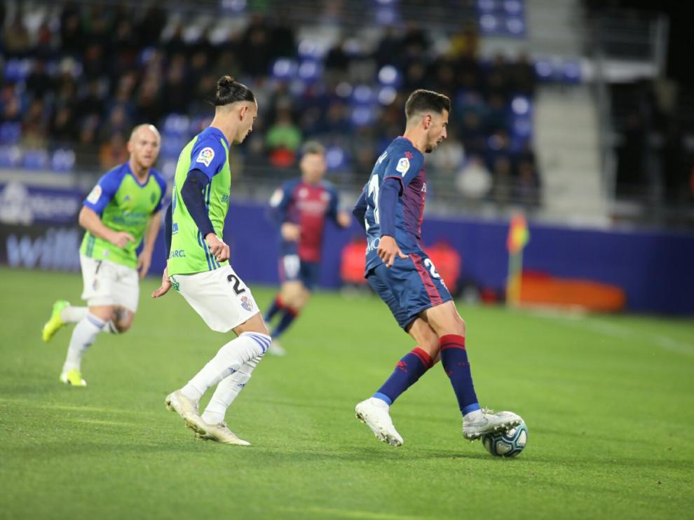 Partido SD Huesca-Ponferradina, disputado en El Alcoraz
