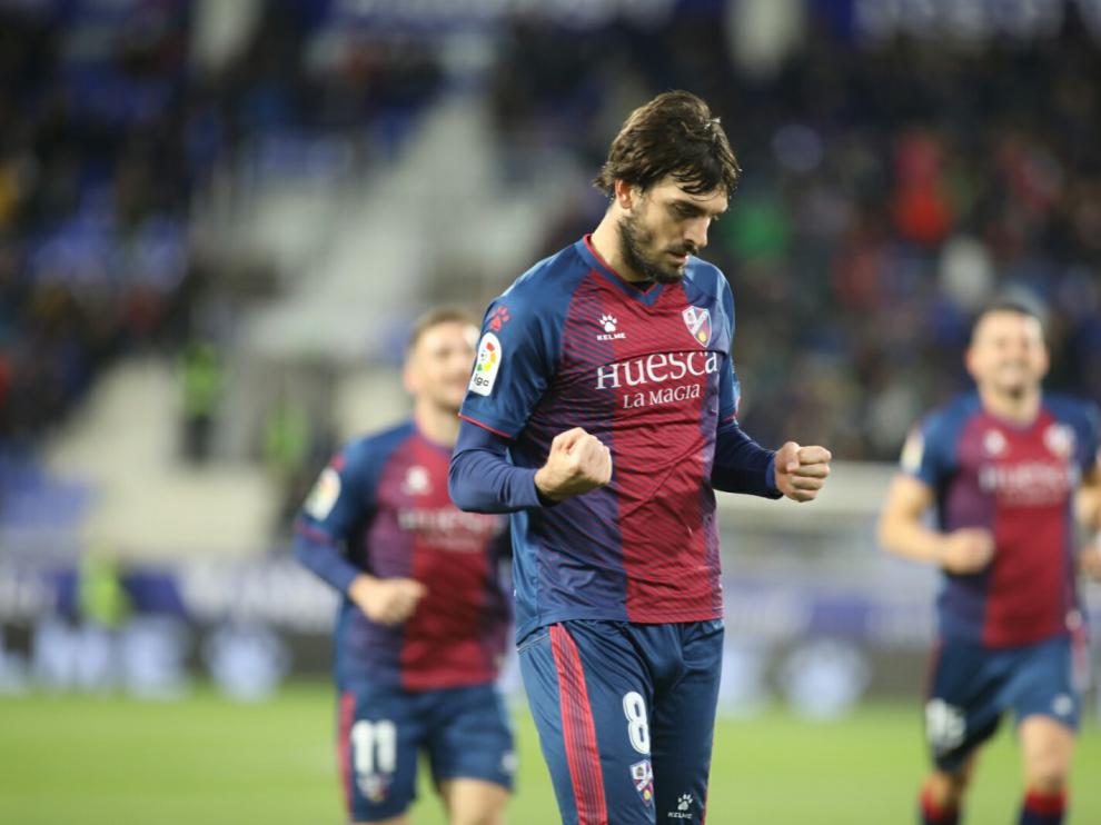 Partido SD Huesca-Ponferradina, disputado en El Alcoraz