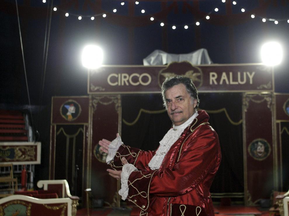 Carlos Raluy, fundador del Circo Raluy.