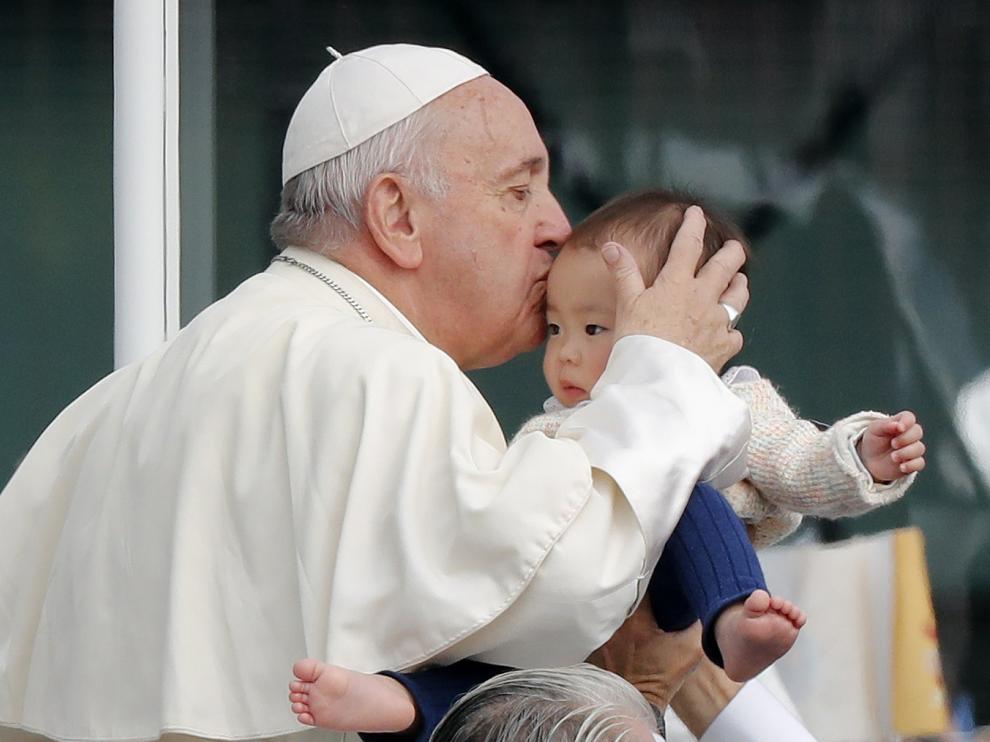 El papa Francisco está estos días de visita en Japón