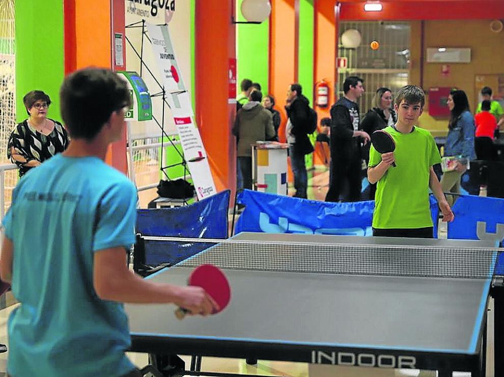 Imagen de las finales de la Liga Joven que organizan los PIEE y las Casas de Juventud.