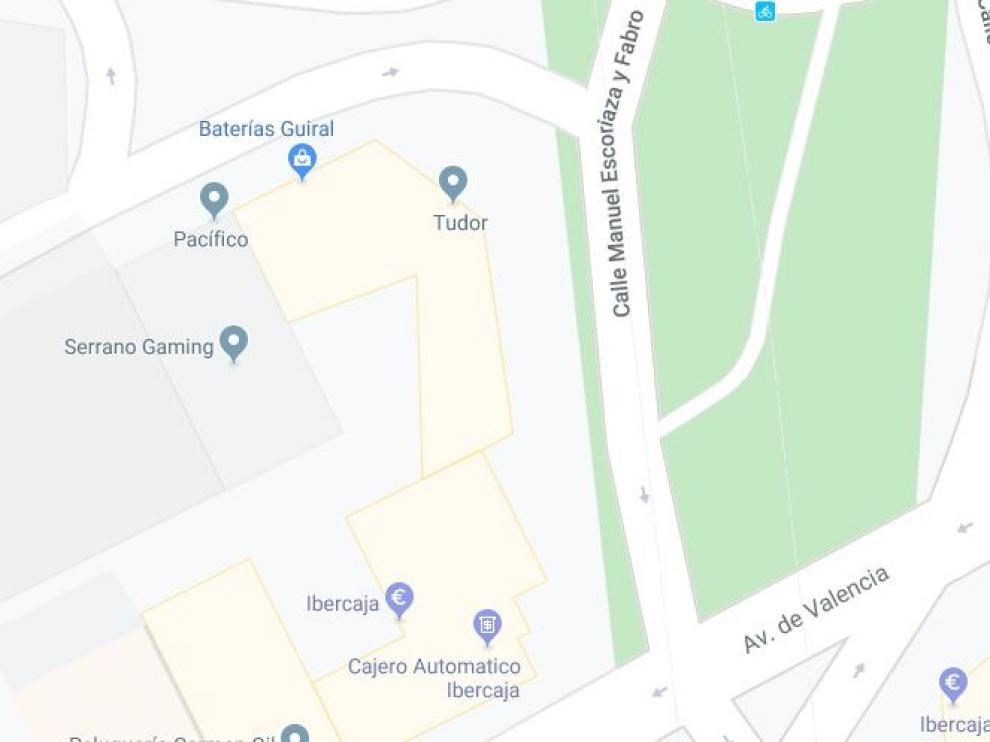 Una de las colisiones se produjo en la cinfluencia de la avenida de Valencia y Escoriaza y Fabro.