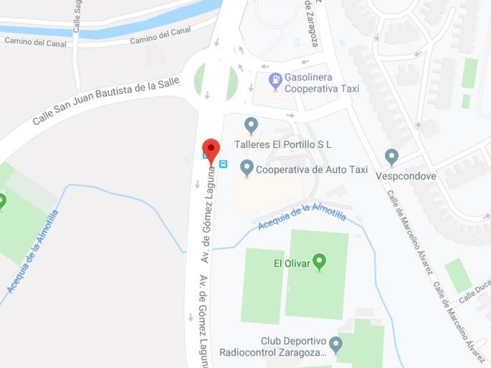 Avenida Gómez Laguna de Zaragoza.