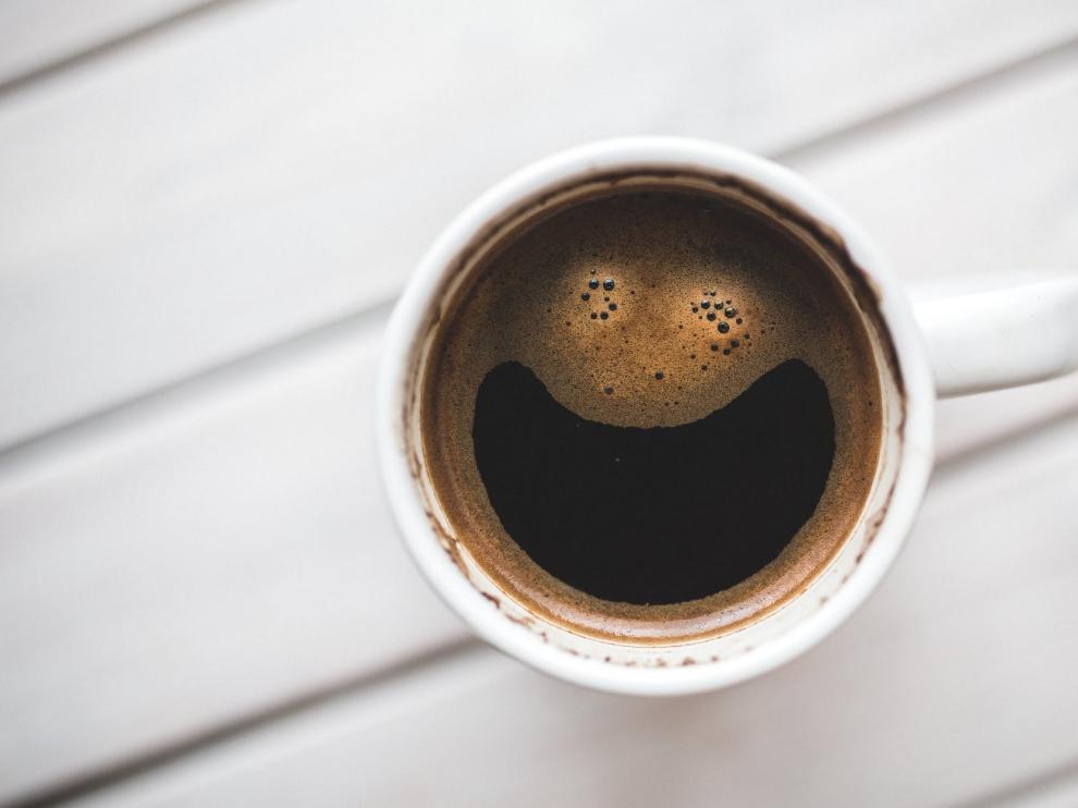 ¿Está sonriendo este café?