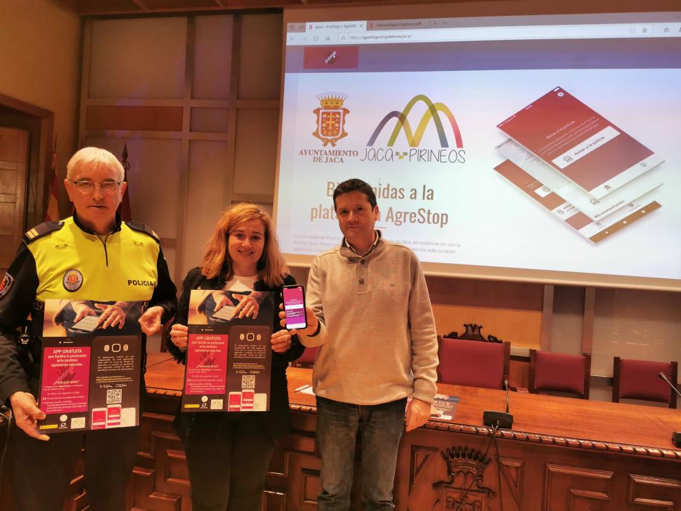 Presentación de la app contra la violencia sexista
