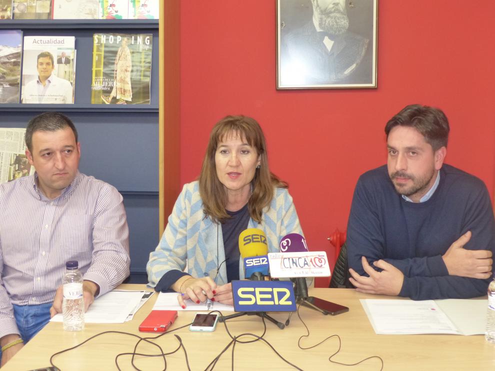 Álvaro Palau, Olga Asensio y Miguerl Hernández.
