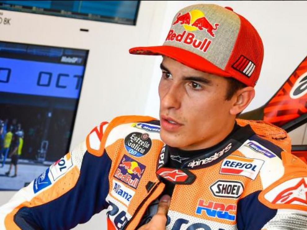 El campeón del mundo de Moto GP, Marc Márquez