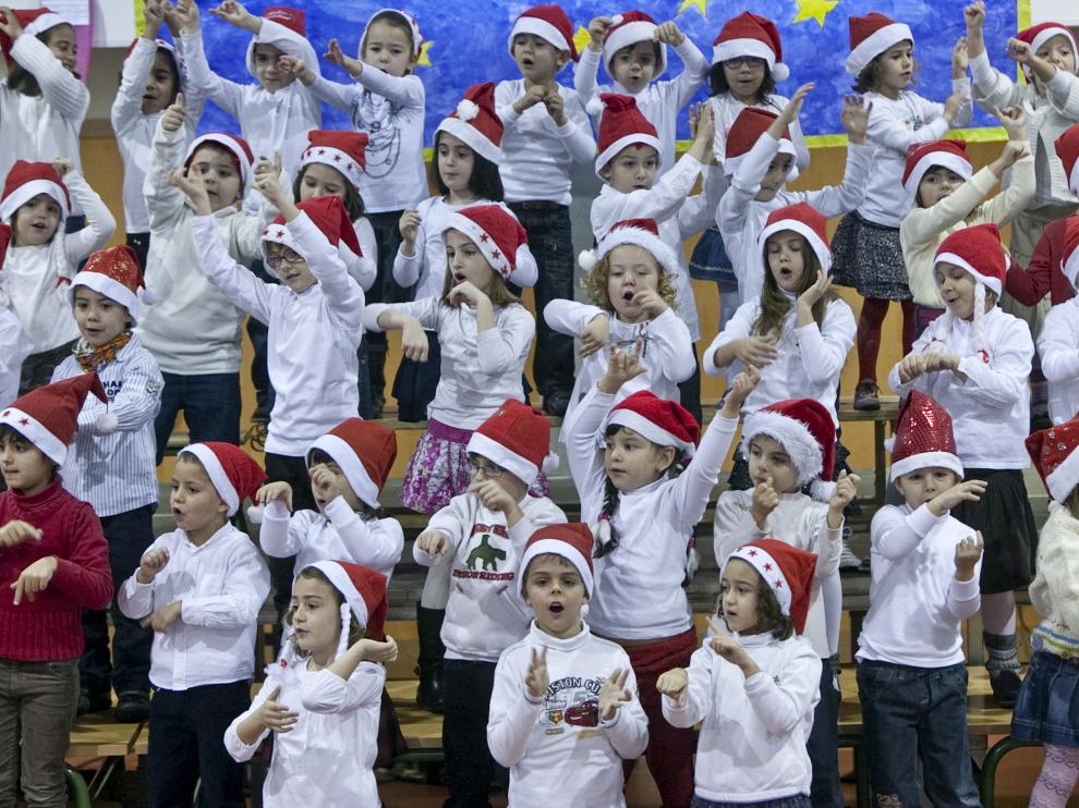 Navidad en el CEIP Catalina de Aragón de Zaragoza