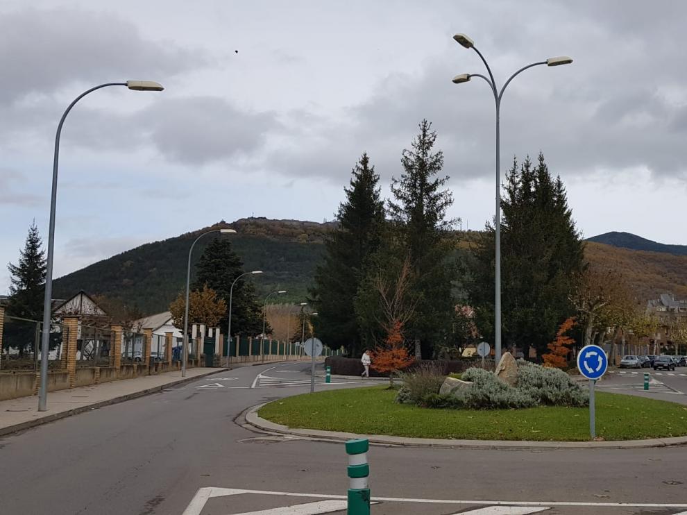Barrio norte de Jaca