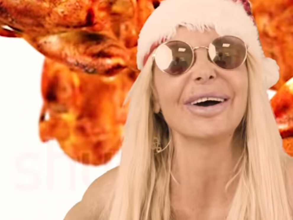 Leticia Sabater estrena su villancico navideño: 'Trínchame el pavo'