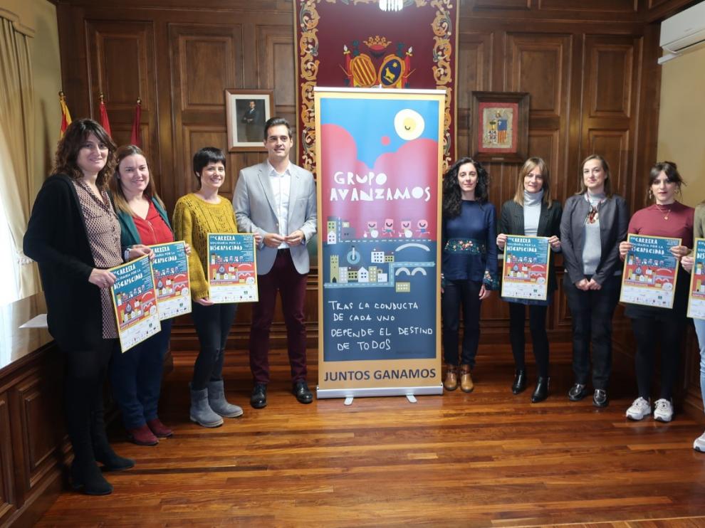 Presentación de la XVI Carrera Solidaria por la Discapacidad en Teruel