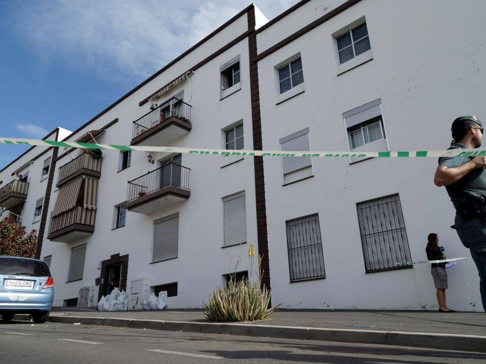 Vivienda de la joven asesinada en Tenerife.