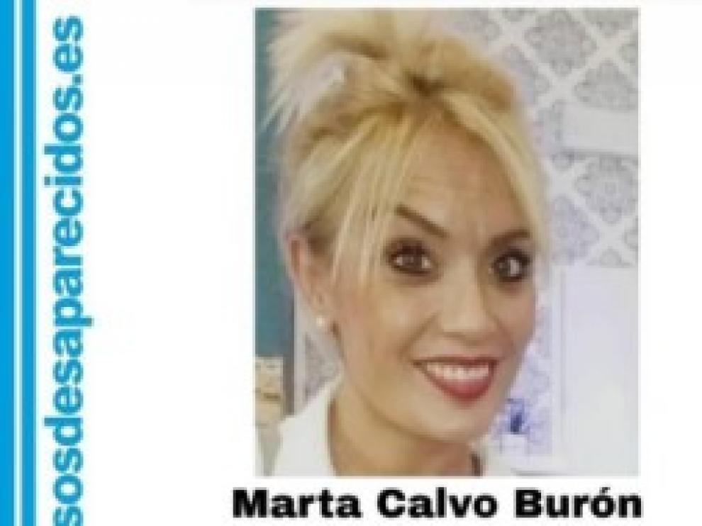 Foto de la joven Marta Calvo, cuya desaparición se denunció el pasado sábado.