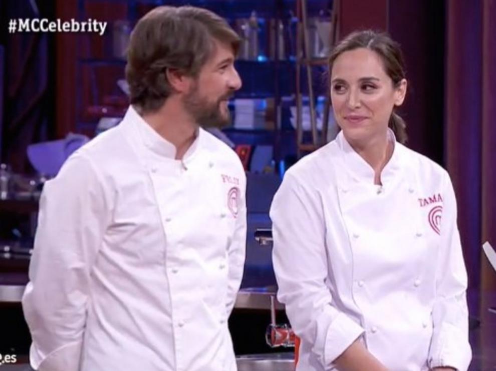 Los dos finalistas, antes de conocer el veredicto.