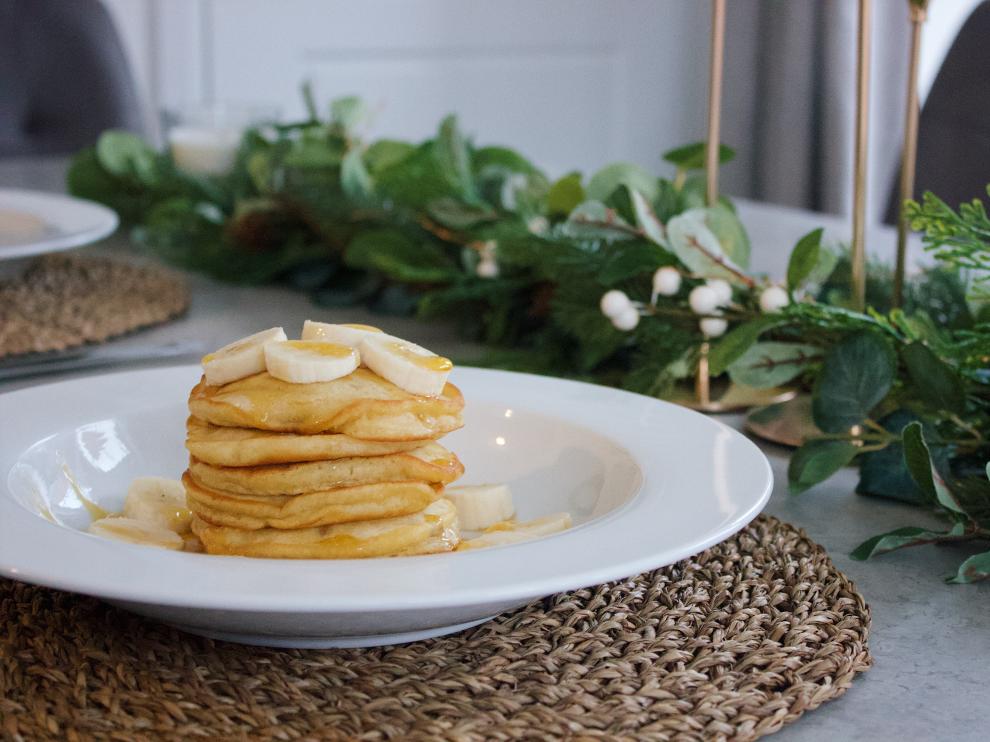 Cómo elaborar tortitas de avena con plátano y chocolate