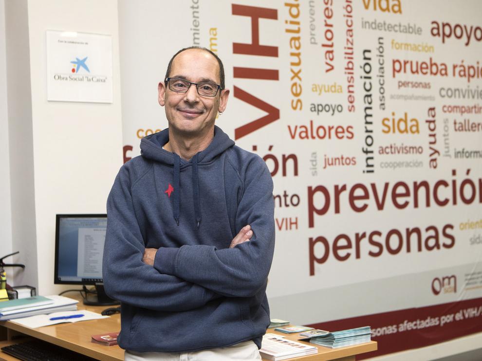 Juan Ramón Barrios, presidente de Omsida en Zaragoza.