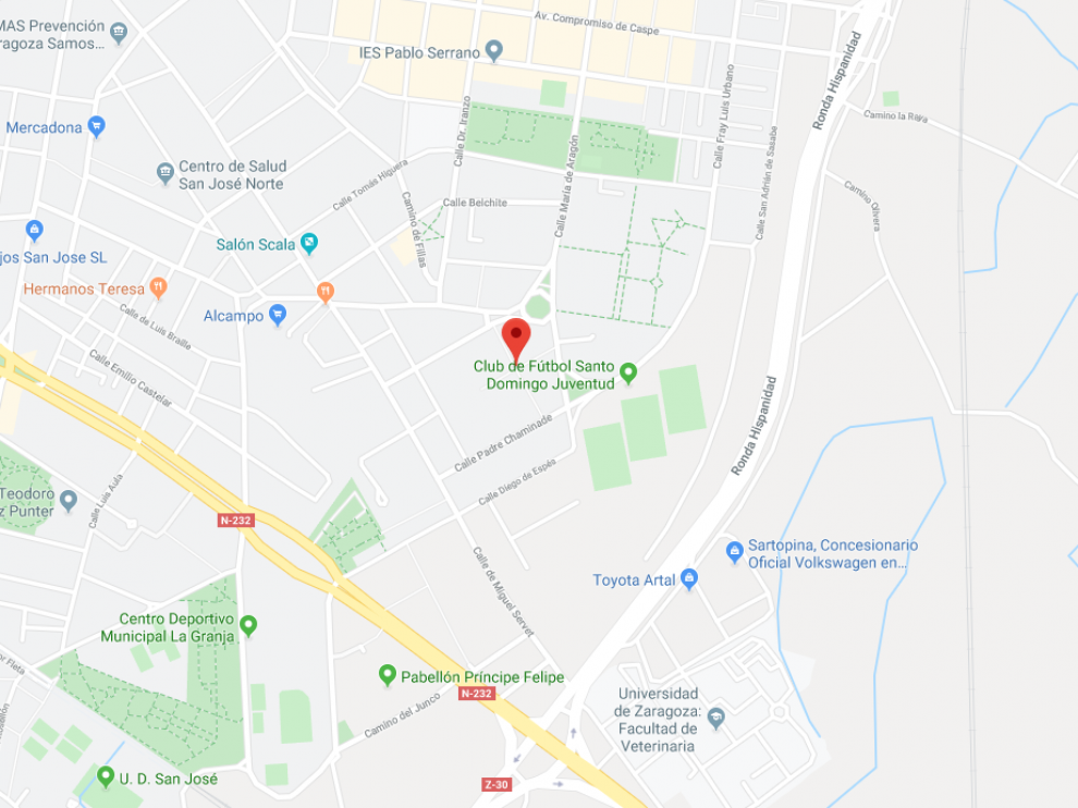 Los hechos tuvieron lugar en la calle Pepa Cobos