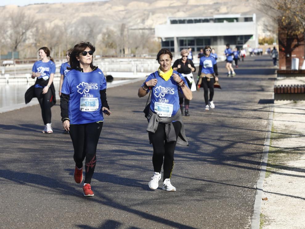 Este domingo se ha celebrado en el Parque del Agua de Zaragoza la IV edición de la Carrera 'Actívate por la diabetes' con el fin de dar visibilidad a una enfermedad crónica, la diabetes, que en Aragón afecta a más de 120.000 personas.