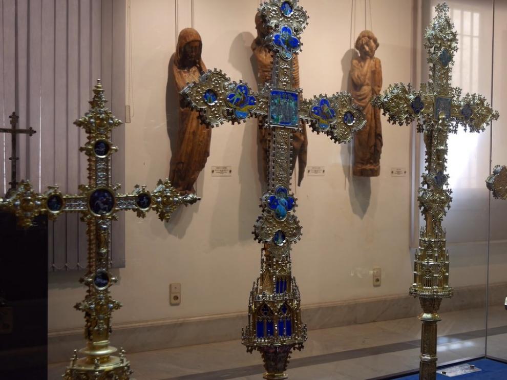 Algunos de los fondos del Museo de Arte Sacro de Teruel