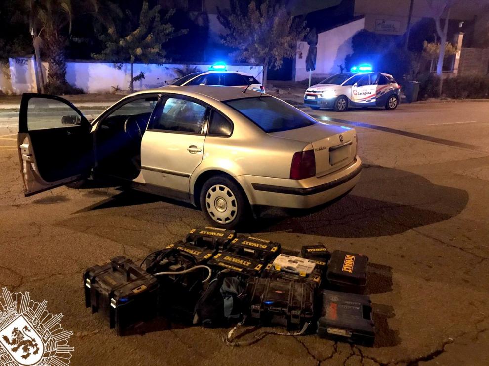 Roban herramientas valoradas en 5.000 euros en una obra en Zaragoza