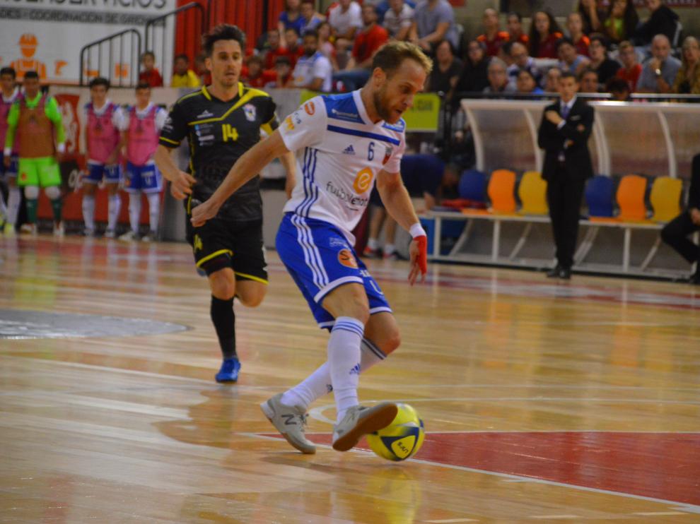 Pedro Cary, en imagen de archivo, en uno de los partidos del Fútbol Emotion.