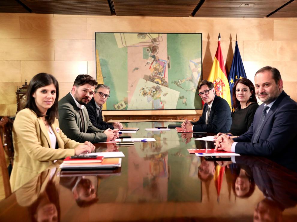 Reunión de negociación de este martes