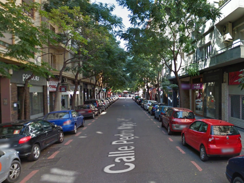 Calle Pedro María Ric en Zaragoza.