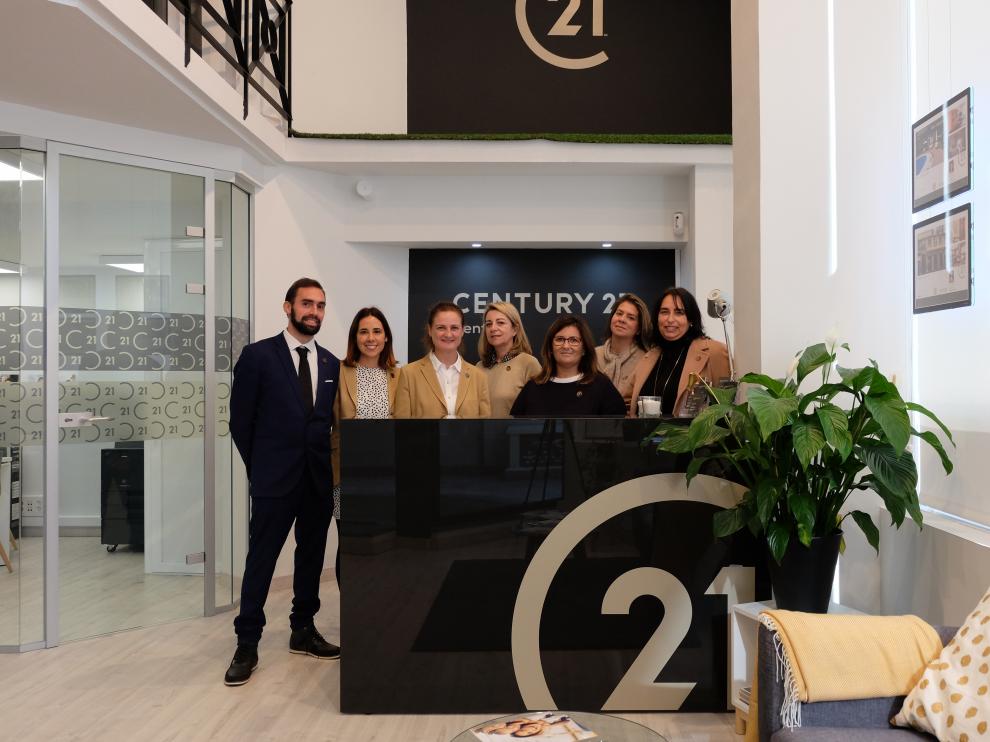 Equipo de Century 21 en Zaragoza.