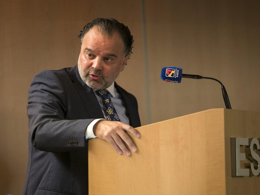 Fernando de Yarza López Madrazo, presidente de HENNEO, este miércoles, en la sede de ESIC.