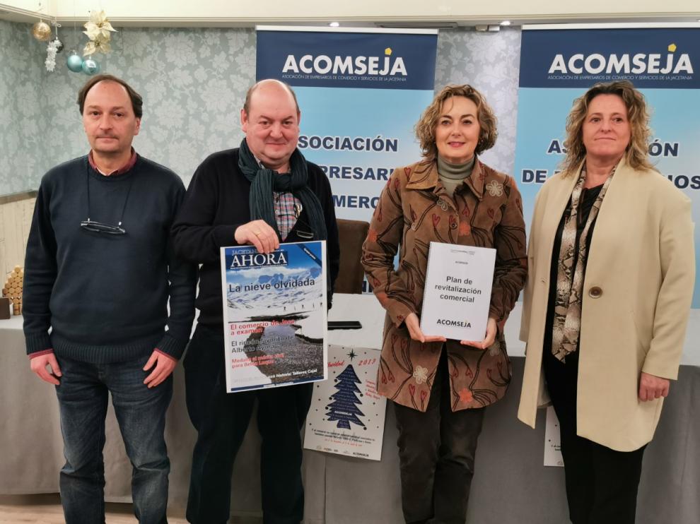 Presentación de la Asociación de Empresarios de Comercio y Servicios de la Jacetania