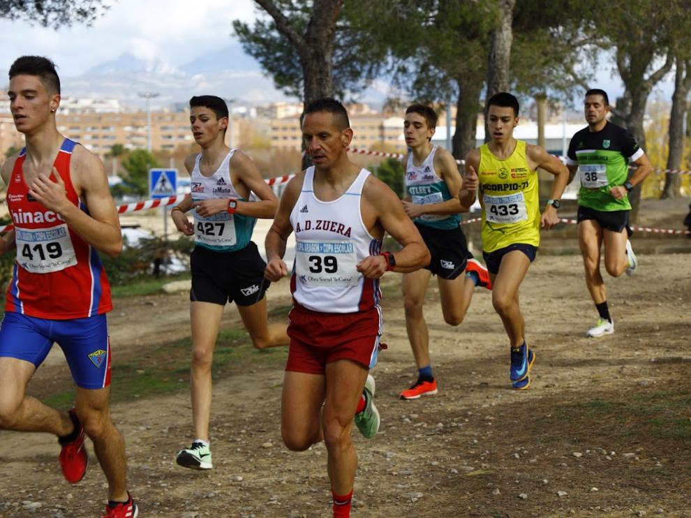 Imagen de una de las pruebas de este viernes en el cerro de San Jorge.