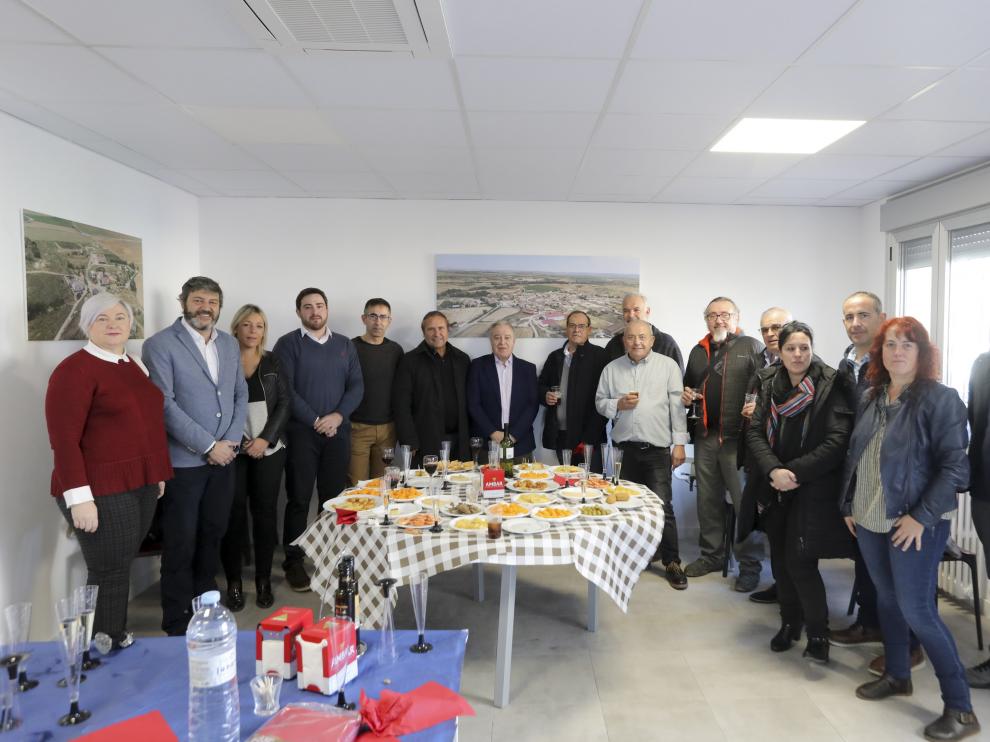 Inauguración del local social de Huerto.