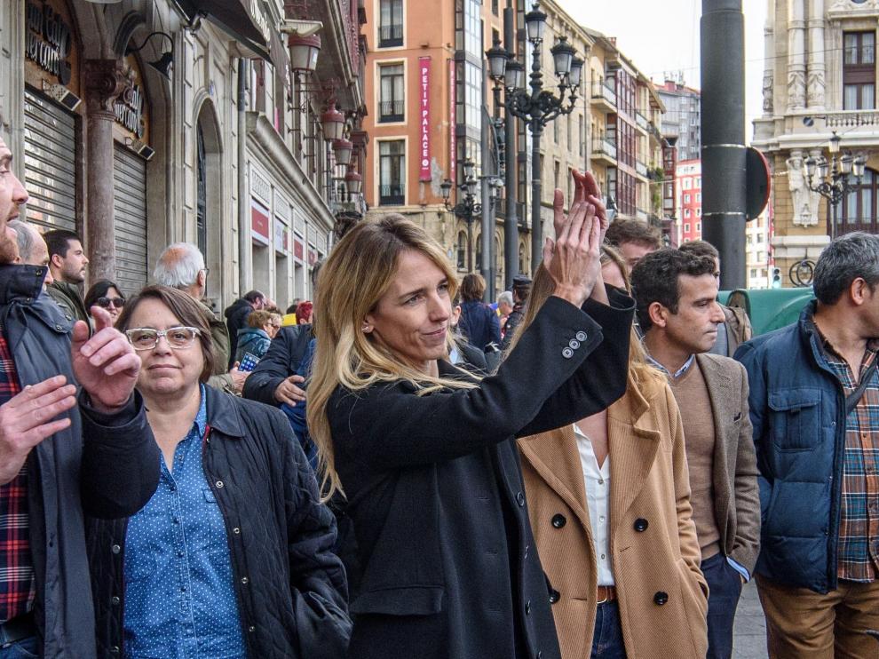 Cayetana Álvarez de Toledo, el pasado domingo, en Bilbao.