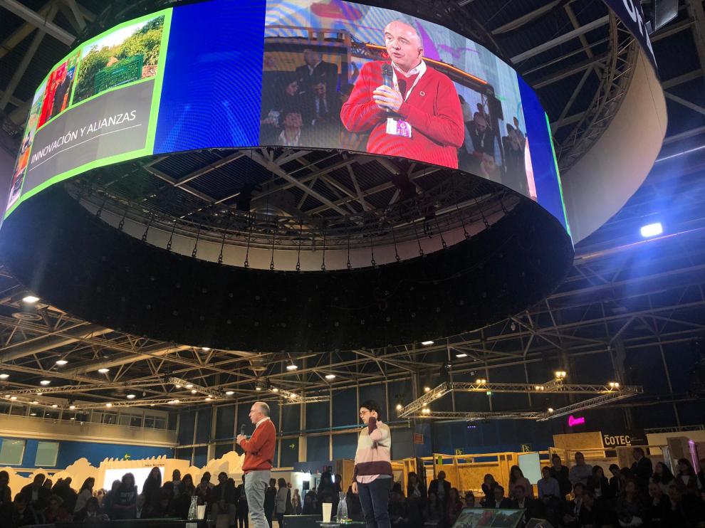 El gerente de Atades, Félix Arrizabalaga, en la Cumbre del Clima 2019 en Madrid
