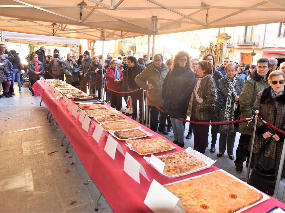 Exposición de los empanadicos a concurso en la edición del año pasado.
