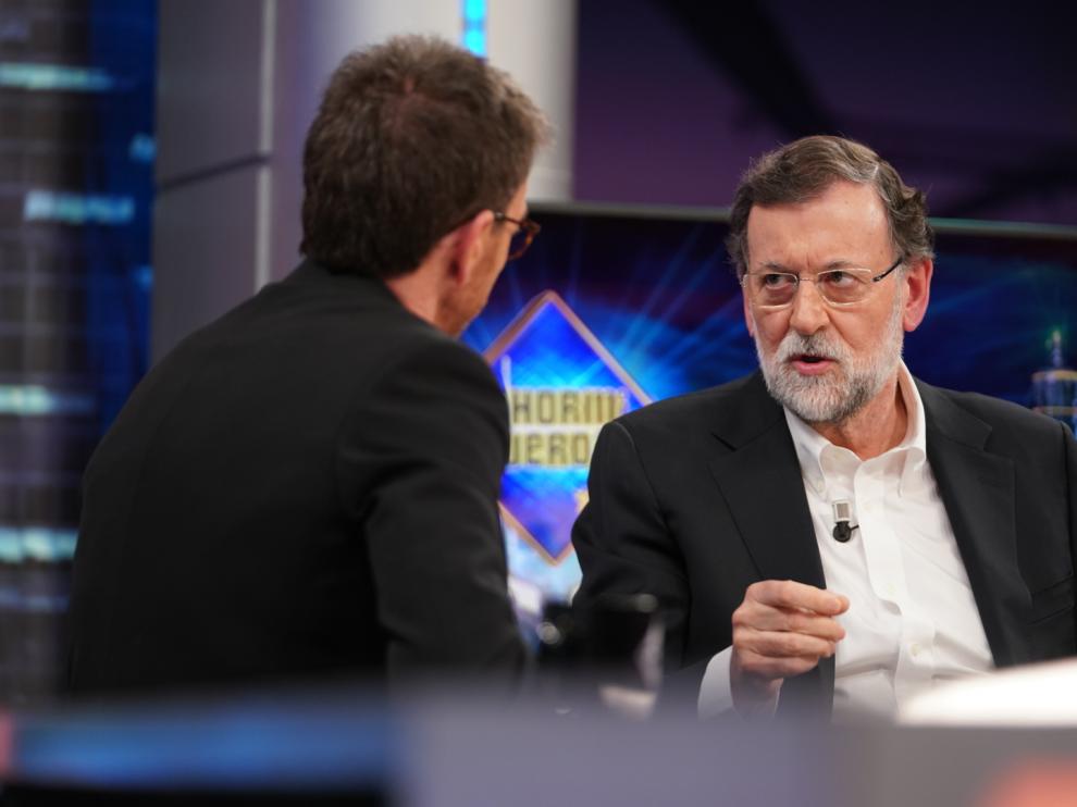 Mariano Rajoy, este martes en 'El Hormiguero'.