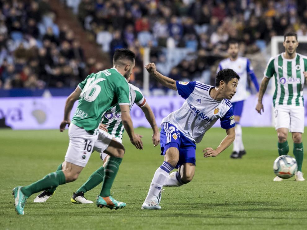 Partido Real Zaragoza-Racing de Santander