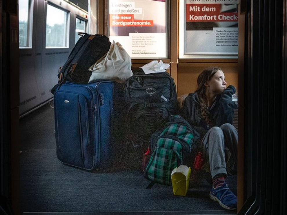 Foto publicada por Greta Thunberg