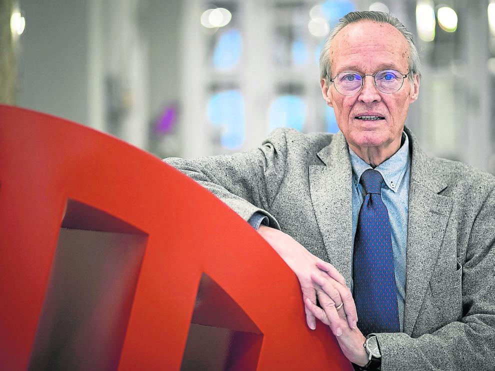 Josep Piqué, expolítico, economista y empresario en una reciente visita a Zaragoza.