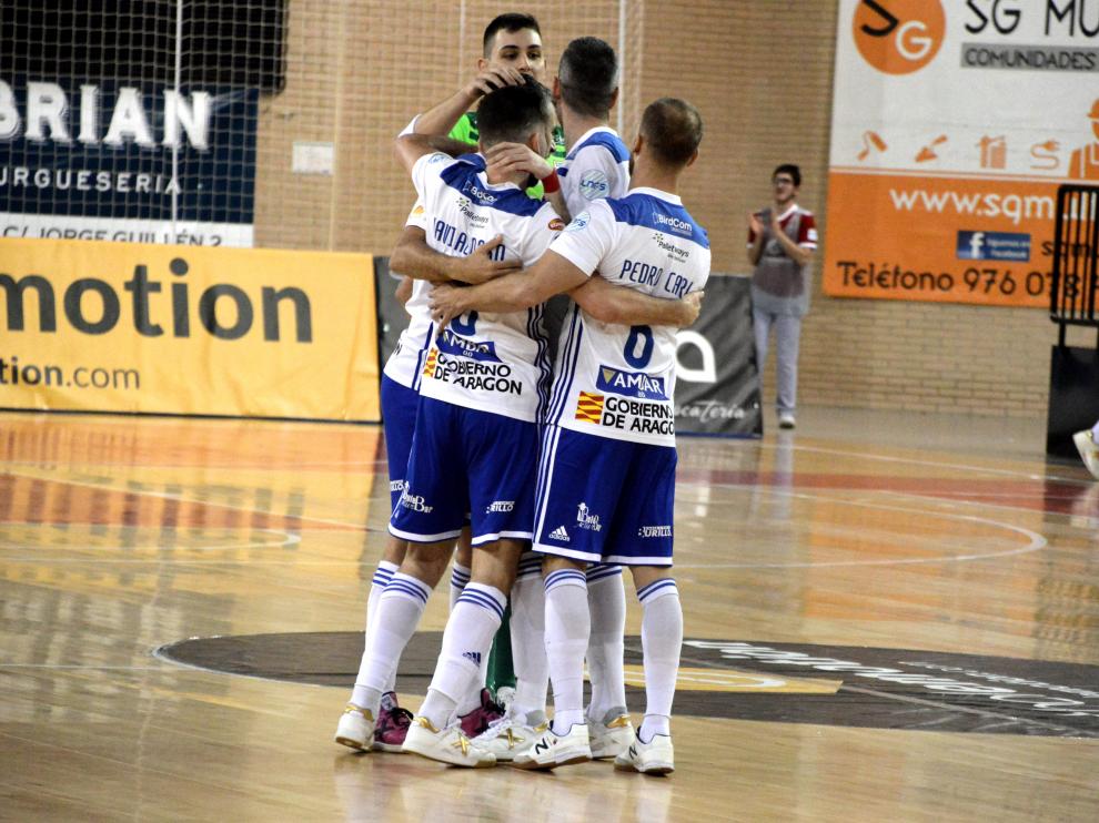 Imagen de archivo de un encuentro del Fútbol Emotion Zaragoza.