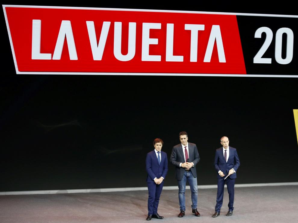 Momento de la presentación de la 75 edición de la Vuelta a España