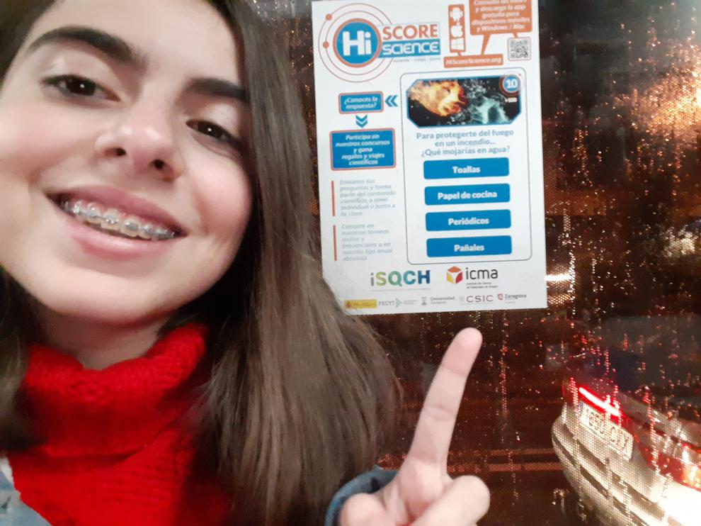 Un selfi #HiScoreScienceBus